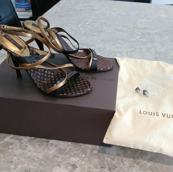 Louis Vuitton strappy heels size 36 - Picture 8 of 8